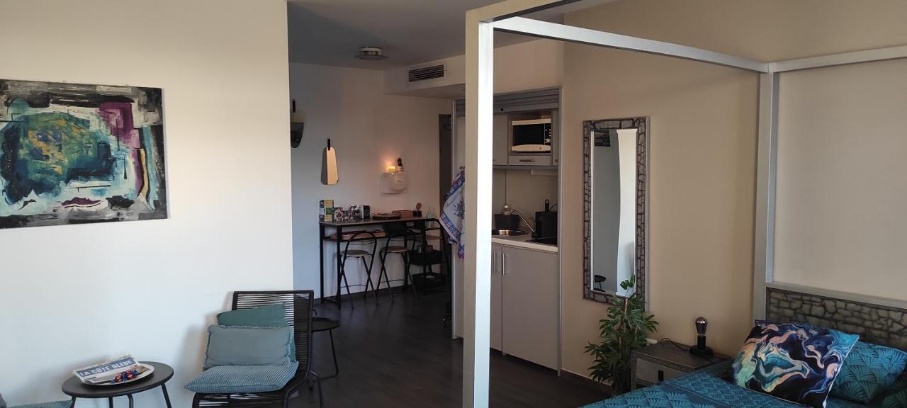 Grand Studio Terrasse De Standing, Pleine Vue Village Et Mer Carry-le-Rouet Exterior foto